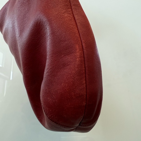 Coach vintage small red Leather Ergo Hobo Bag - Picture 7 of 16